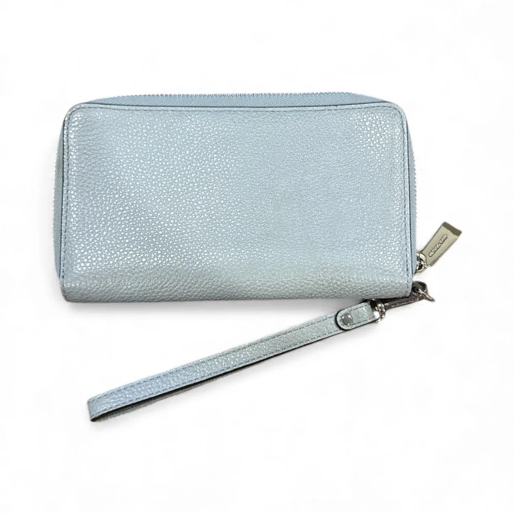 Michael Kors Light Blue Wristlet